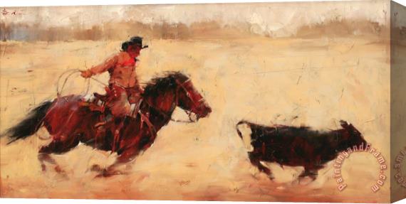 Andre Kohn Stubborn Stretched Canvas Painting / Canvas Art