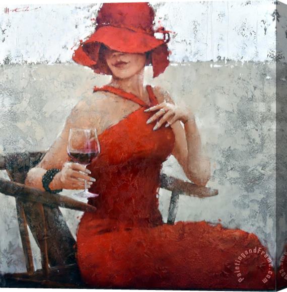 Andre Kohn Wine Inspired, 2019 Stretched Canvas Print / Canvas Art