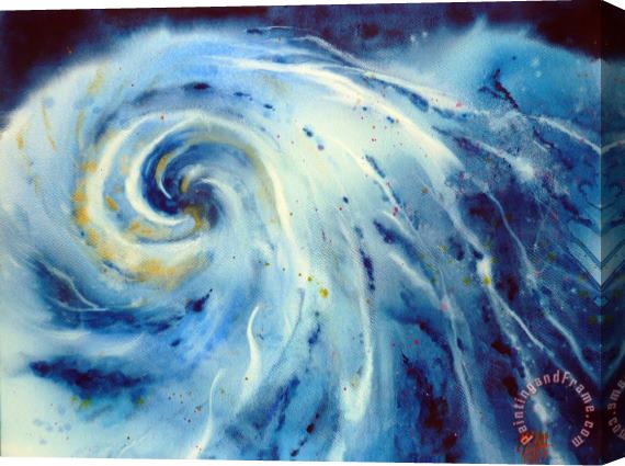 Andre Mehu Low pressure Stretched Canvas Painting / Canvas Art