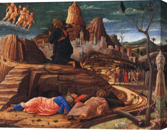 Andrea Mantegna Agony in The Garden Stretched Canvas Print / Canvas Art