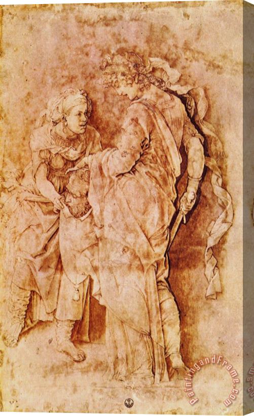 Andrea Mantegna Judith with The Head of Holofernes Stretched Canvas Painting / Canvas Art