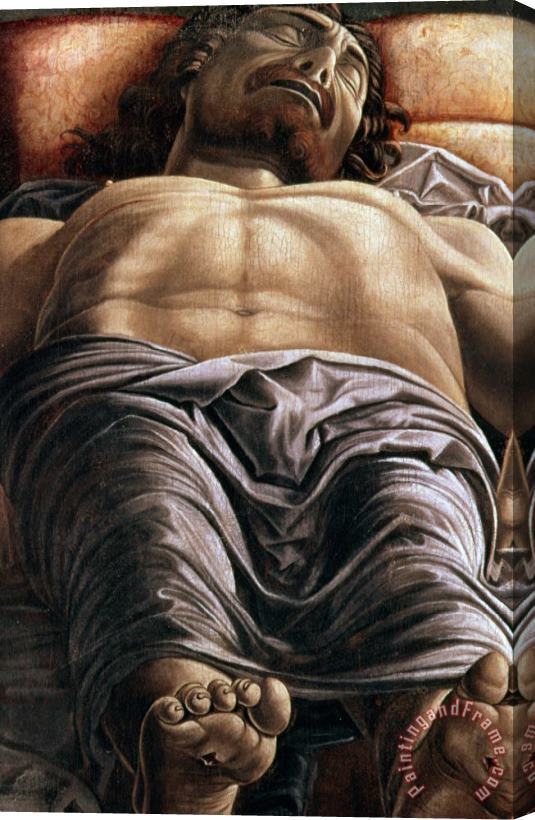 Andrea Mantegna The Dead Christ Stretched Canvas Painting / Canvas Art