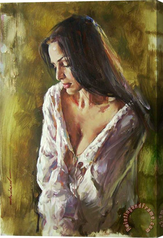Andrew Atroshenko Elena Stretched Canvas Painting / Canvas Art