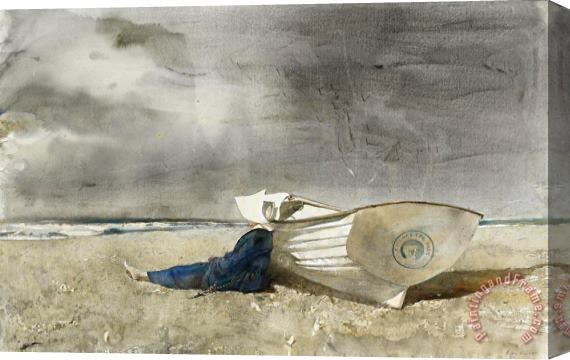 andrew wyeth Cape May 1992 Stretched Canvas Print / Canvas Art