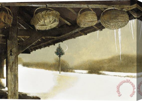 andrew wyeth Crescent, 1987 Stretched Canvas Painting / Canvas Art
