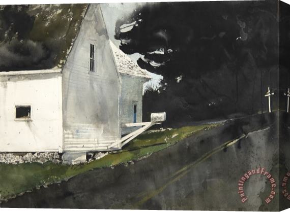andrew wyeth Star Route, 1977 Stretched Canvas Painting / Canvas Art
