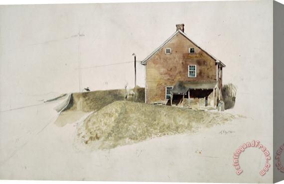 andrew wyeth Stove Coal, 1970 Stretched Canvas Painting / Canvas Art