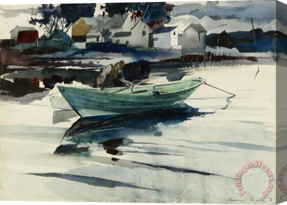 andrew wyeth The Green Dory 1940 Stretched Canvas Print / Canvas Art