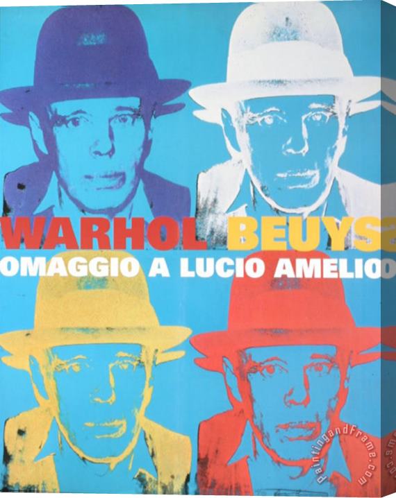 Andy Warhol Beuys Slate III Stretched Canvas Painting / Canvas Art