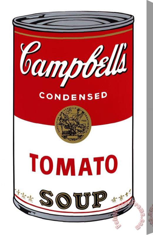 Andy Warhol Campbell S Soup Tomato Stretched Canvas Print / Canvas Art