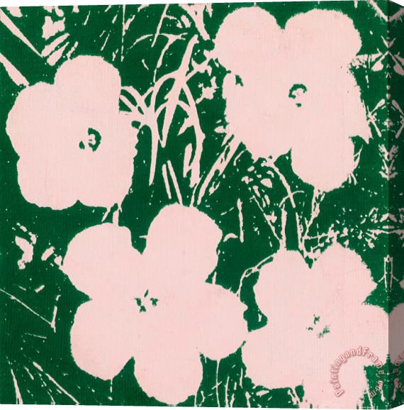 Andy Warhol Flowers Stretched Canvas Print / Canvas Art