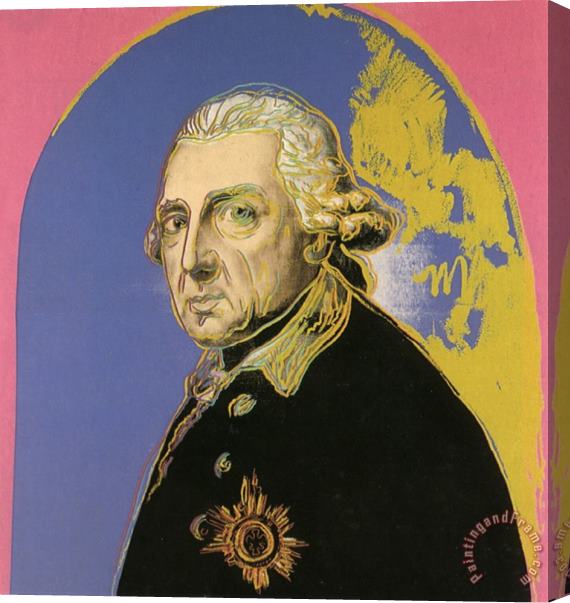 Andy Warhol Friedrich Der Grosse Sm Stretched Canvas Painting / Canvas Art
