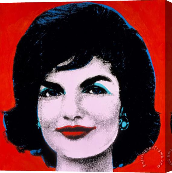 Andy Warhol Jackie 1964 Stretched Canvas Print / Canvas Art