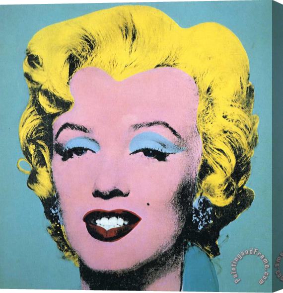 Andy Warhol Marilyn 1 Stretched Canvas Painting / Canvas Art
