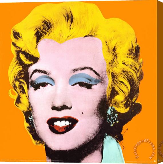 Andy Warhol Marilyn Stretched Canvas Print / Canvas Art