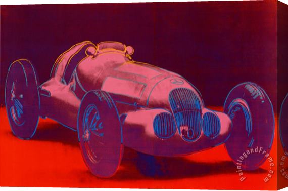 Andy Warhol Mercedes W 125 1937 Stretched Canvas Painting / Canvas Art