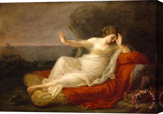 Angelica Kauffmann Ariadne Abandoned by Theseus Stretched Canvas Painting / Canvas Art