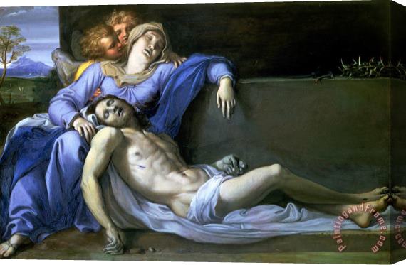 Annibale Carracci Pieta Stretched Canvas Painting / Canvas Art