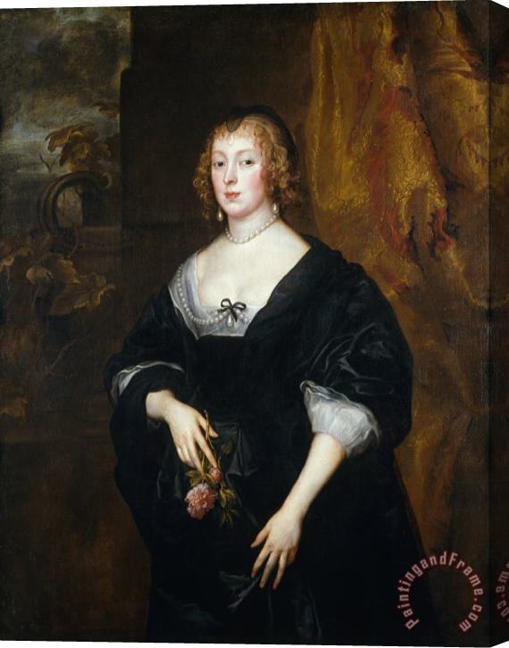 Anthonie Van Dyck Lady Dacre Stretched Canvas Print / Canvas Art