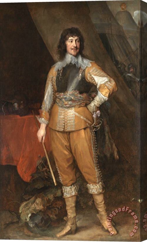 Anthonie Van Dyck Mountjoy Blount, Earl of Newport Stretched Canvas Print / Canvas Art