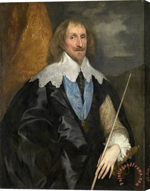 Anthonie Van Dyck Philip Herbert, 4th Earl of Pembroke Stretched Canvas Painting / Canvas Art