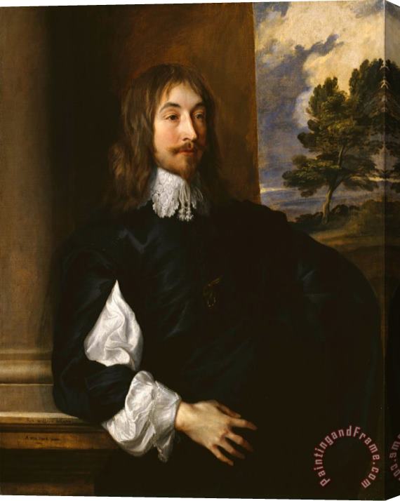 Anthonie Van Dyck Portrait of Sir William Killigrew Stretched Canvas Painting / Canvas Art