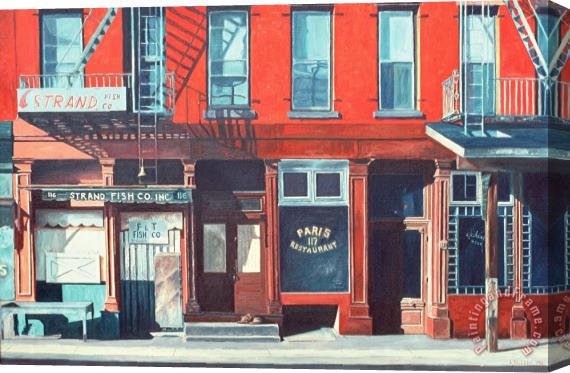 Anthony Butera South Street Stretched Canvas Print / Canvas Art