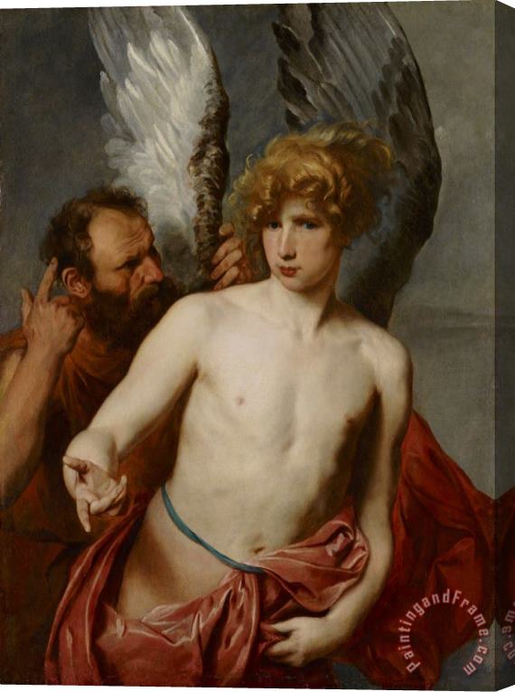 Anthony van Dyck Daedalus And Icarus Stretched Canvas Print / Canvas Art