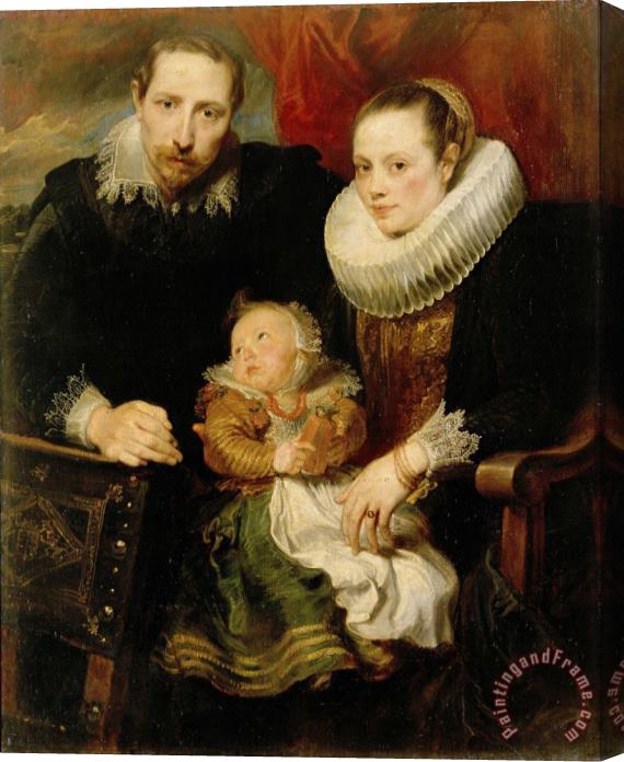 Anthony van Dyck Family Portrait Stretched Canvas Painting / Canvas Art
