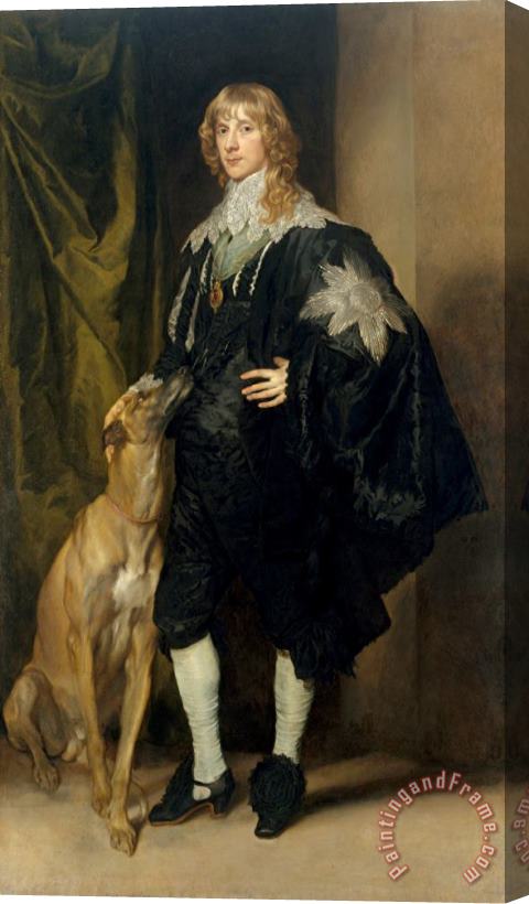 Anthony van Dyck James Stuart (1612-1655), Duke of Richmond And Lennox Stretched Canvas Painting / Canvas Art