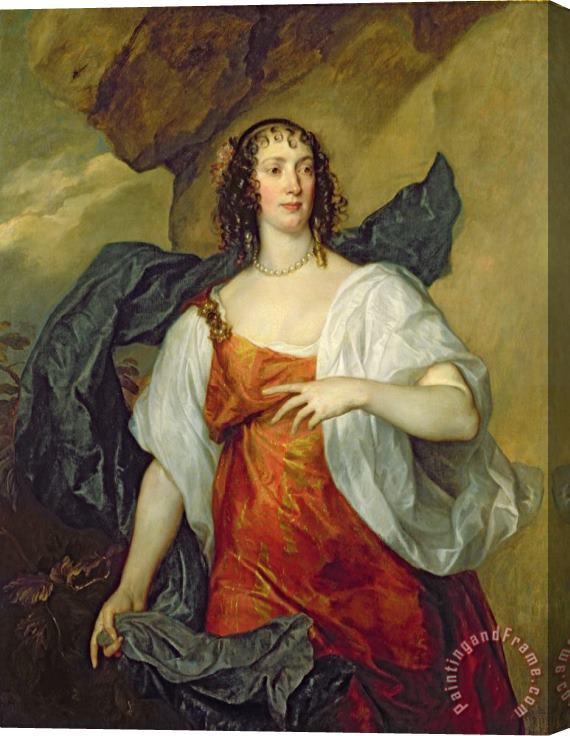 Anthony van Dyck Olivia, Wife of Endymion Porter Stretched Canvas Painting / Canvas Art