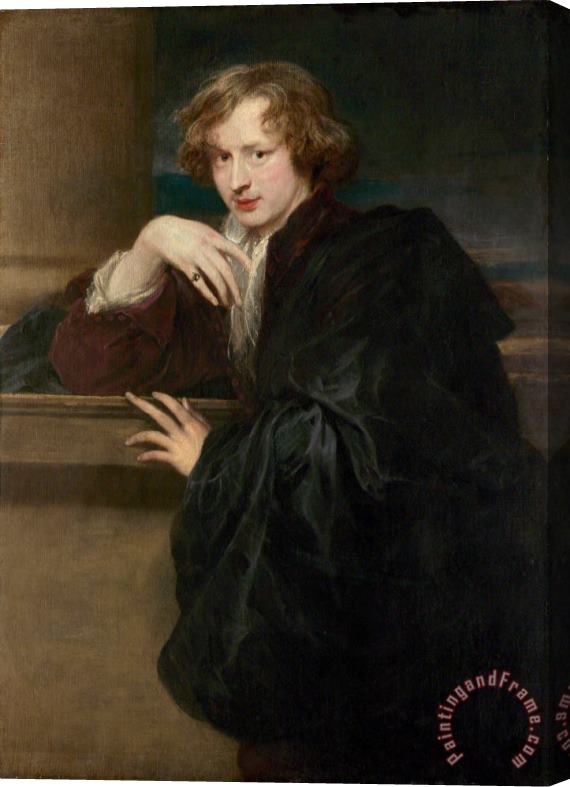 Anthony van Dyck Self Portrait Stretched Canvas Print / Canvas Art