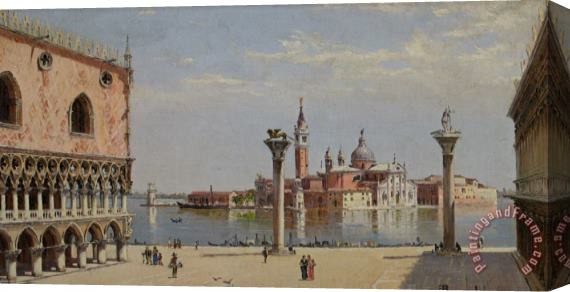 Antonietta Brandeis San Giorgio Maggiore Venice Stretched Canvas Print / Canvas Art