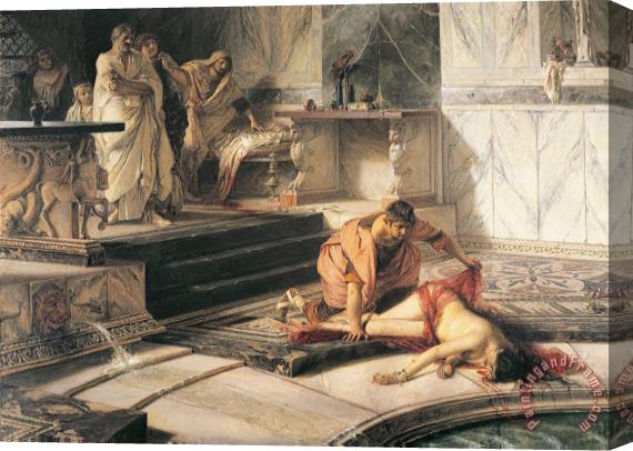 Antonio Rizzi Nero And Agrippina Stretched Canvas Print / Canvas Art