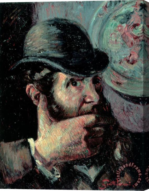 Armand Guillaumin Self Portrait Stretched Canvas Print / Canvas Art