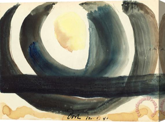 Arthur Garfield Dove Sunrise III (set of Three) Stretched Canvas Print / Canvas Art
