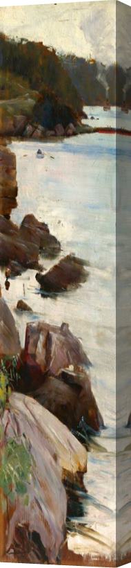Arthur Streeton Sirius Cove Stretched Canvas Painting / Canvas Art