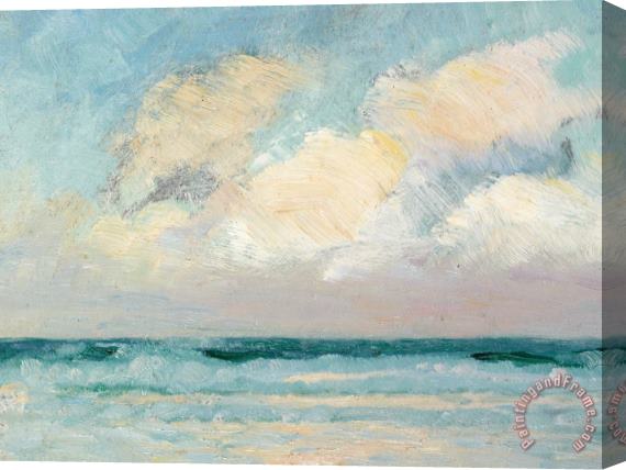 AS Stokes Sea Study - Morning Stretched Canvas Painting / Canvas Art
