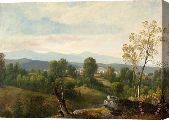 Asher Brown Durand A View of The Valley Stretched Canvas Print / Canvas Art