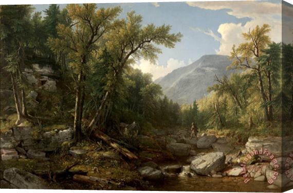 Asher Brown Durand Kaaterskill Clove Stretched Canvas Painting / Canvas Art