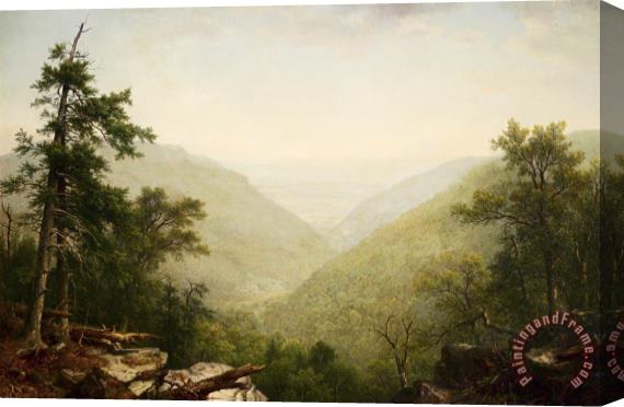 Asher Brown Durand Kaaterskill Clove Stretched Canvas Print / Canvas Art