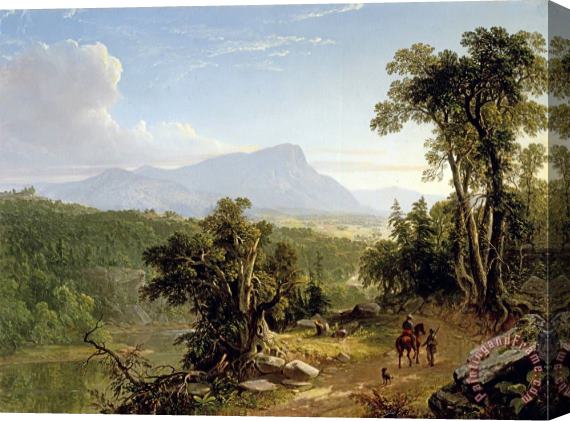 Asher Brown Durand Landscape Composition: in The Catskills Stretched Canvas Print / Canvas Art