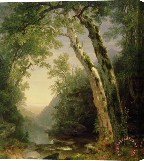 Asher Brown Durand The Catskills Stretched Canvas Painting / Canvas Art