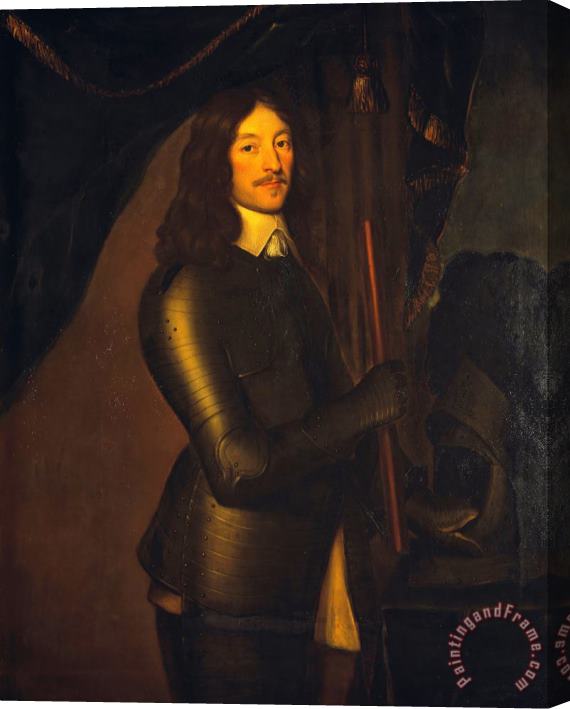 Attributed to Willem Van Honthorst James Graham, 1st Marquess of Montrose, 1612 Stretched Canvas Print / Canvas Art