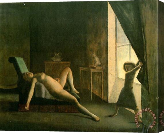 Balthasar Klossowski De Rola Balthus The Room Stretched Canvas Painting / Canvas Art