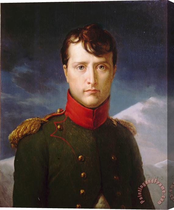 Baron Francois Gerard Napoleon Bonaparte Premier Consul Stretched Canvas Print / Canvas Art