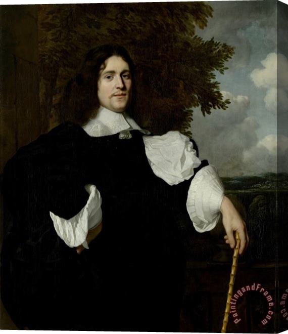 Bartholomeus Van Der Helst Portrait of Jacobus Trip, Weapons Dealer in Amsterdam And Dordrecht Stretched Canvas Painting / Canvas Art