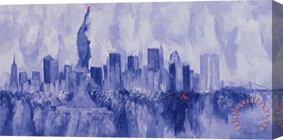 Bayo Iribhogbe NYC Stretched Canvas Painting / Canvas Art