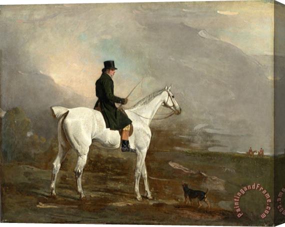 Benjamin Marshall Noble, a Hunter Well Known in Kent Stretched Canvas Painting / Canvas Art