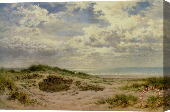 Benjamin Williams Leader A Fine Morning on The Sussex Coast Stretched Canvas Print / Canvas Art